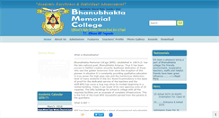 Desktop Screenshot of bbmc.edu.np